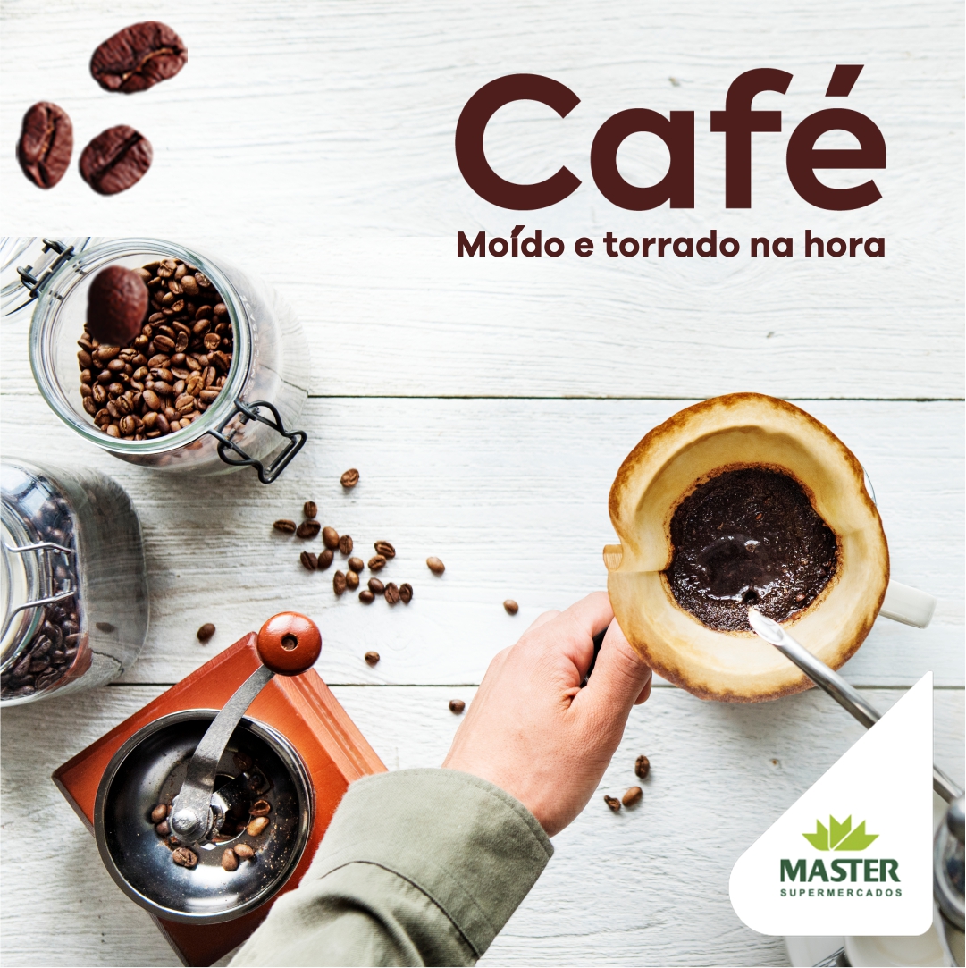 Hoje tem Café? Master Supermercados
